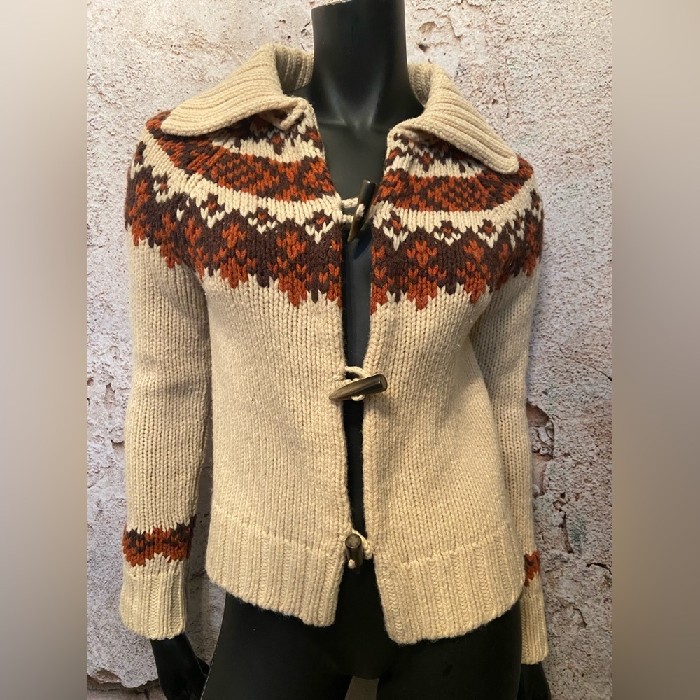 ROOTS Wool Retro Fishermans Sweater